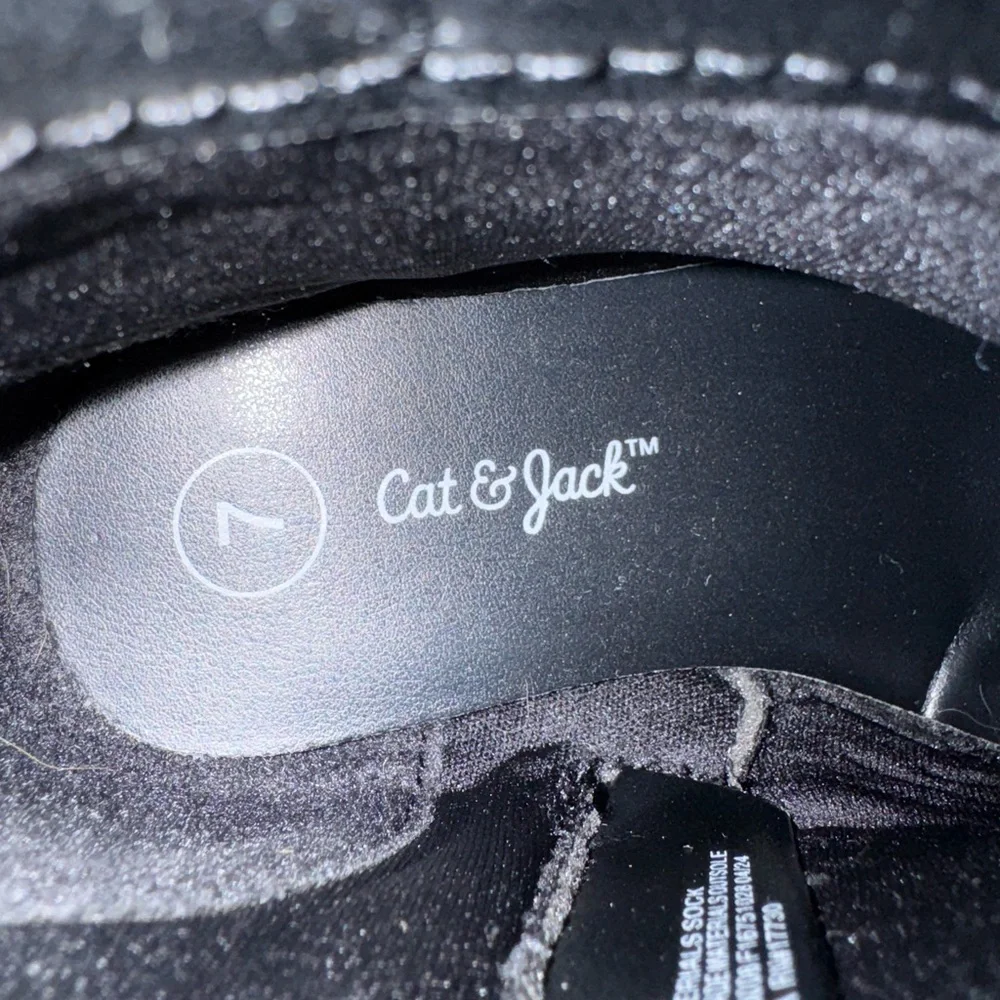 Cat & Jack Black Toddler Boots Brand New Without‎ Tags